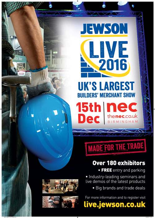ALTRAD BELLE TO SHOWCASE INNOVATIONS AT JEWSON LIVE